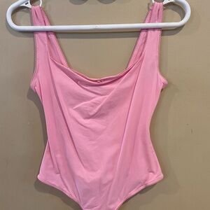 SKIMS Pink Bodysuit